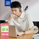唐獅（TonLion）2025夏男前胸小細(xì)節(jié)短袖翻領(lǐng)polo