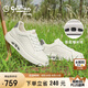 金利來(lái)（Goldlion）男鞋休閑鞋舒適耐穿經(jīng)典百搭厚底增高板鞋G578440208MME白色39