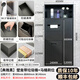 釋風(fēng)馬桶壁龕嵌入式衛(wèi)生間浴室垃圾桶刷位置物架成品定制不銹鋼壁龕柜 【升級帶刷位】典雅黑40*86*14