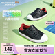 Skechers斯凱奇童鞋男童夏季透氣一腳套網(wǎng)速休閑涼鞋洞洞鞋91995L