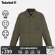 添柏嵐（Timberland）官方男裝襯衫式外套春季新款戶外休閑夾克|A6AV2 A6AV2A58/軍綠色 M