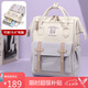 POLO雙肩包女士大容量背包女復(fù)古書包iPad包包女包生日送女朋友禮物