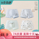 貝樂咿兒童內(nèi)褲7A抗菌男童女童內(nèi)褲純棉發(fā)育期男女童平角四角內(nèi)褲中大童 卡通汽車 （男寶-拍三贈一） 100 （1-3歲胖寶寶拍大一碼）