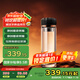 雷德夫（LEIDFOR）G1 雙層玻璃杯 男士大容量保溫茶杯水杯辦公室杯 400ml