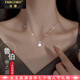 法蔻（farcoko）品牌魯伯特之淚項(xiàng)鏈女月光石鎖骨鏈時(shí)尚飾品生日情人節(jié)禮物送女友 魯伯特之淚項(xiàng)鏈 -【精美高檔禮盒】