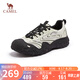 駱駝（CAMEL）丑萌2.0 山系版休閑鞋男登山鞋 L25S469009M 米/黑/銀(男款) 42