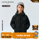 Teenie Weenie Kids【小吐司輕羽絨】小熊童裝24冬中性三防羽絨服 黑松露小吐司（黑色） 130