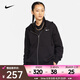 耐克（NIKE）女子OVERSIZE風(fēng)全長拉鏈開襟加絨連帽衫 SPORTSWEAR DQ5759-010 M