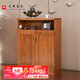 光明家具 實(shí)木鞋柜實(shí)木組裝鞋柜紅橡木玄關(guān)柜多功能斗柜儲(chǔ)物柜門廳柜26101 鞋柜