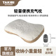 塔吉比（TAKIBI）充氣枕頭戶(hù)外露營(yíng)旅行輕量便攜頭枕舒適靜音午睡枕腰靠枕 大枕頭65cm*36cm