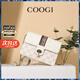 COOGI包包女款2025年品牌輕奢侈女士包包生日七夕情人節(jié)禮物送女友老婆 米白 精美禮盒送禮有面