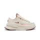 匡威（Converse）秋男女同款?yuàn)A心厚底增高運(yùn)動(dòng)休閑鞋復(fù)古百搭帆布鞋 38.5 米白