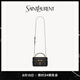 YSL圣羅蘭【禮物】女士GABY VANITY BAG 羊皮革肩帶手拿包 黑色 U