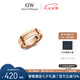 丹尼爾惠靈頓（DanielWellington）dw戒指男時(shí)尚簡約七夕禮物送男友 玫瑰金 21號(hào)DW00400098
