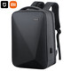 小米（MI）硬殼多功能雙肩包密碼鎖防盜背包大學(xué)生書(shū)包15寸16寸筆記本電腦包 深灰色