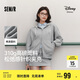 森馬（Semir）迪士尼外套女中長款連帽寬松針織衛(wèi)衣2025春休閑夾克109125108001