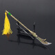 時鳥周邊經(jīng)典動漫關(guān)羽青龍偃月刀金屬兵器模型裝飾品精美擺件工藝品 關(guān)羽神龍偃月刀-真三國無雙7-帶