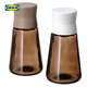 宜家（IKEA）HALVTOM哈弗通帶噴嘴瓶研磨瓶鹽和胡椒瓶廚房調(diào)味瓶 鹽和胡椒瓶12cm