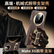 IM-CHEN【雙邊全包丨機械支架】適用華為matex6手機殼 mateX6典藏版折疊屏保護殼金屬鏡頭圈商務(wù)磁吸-棕