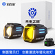 未來(lái)之眼  FUTURE EYESUF1毒蛇摩托車(chē)射燈電動(dòng)車(chē)燈led強光超亮遠近激光透鏡前大燈爆閃 藍(近黃遠白)防盜快拆/透明面罩