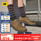CAT卡特休閑皮鞋工裝鞋男士牛皮25春新品經(jīng)典款通勤鞋P719128O3AMC17 深褐 41