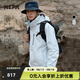 NEPA耐葩2024春夏新品戶外男士沖鋒衣耐磨防水夾克7K10501 冰灰色B10 170/88A(095)