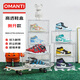 OMANTI鞋盒亞克力全透明鞋柜防塵防潮AJ高幫鞋盒磁吸盲盒手辦展示柜收納