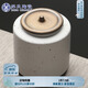 蘇氏陶瓷（SUSHI CERAMICS）茶葉罐時尚亞光鐵銹茶具配件（白）