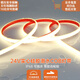 品堅(jiān) 24V低壓超亮COB燈帶戶外防水燈無主燈氛圍線條燈灌膠線性自粘燈帶10米10mm寬中性光（自購電源） 次日達(dá)