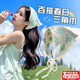 麗紗蓓兒三角巾法式復(fù)古頭巾海邊田園風(fēng)針織發(fā)帶鏤空花朵頭飾旅行拍照穿搭 藍(lán)色【雛菊】三角頭巾