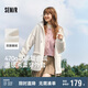 森馬（Semir）森馬外套女仿羊羔毛搖粒絨雙面穿連帽重磅夾克24新款109724108002