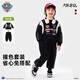 汪汪隊(duì)立大功男童秋裝套裝春秋2025新款時(shí)髦秋季兒童運(yùn)動(dòng)服套裝寶寶男孩衣服 黑色 120
