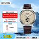 西鐵城（CITIZEN）手表男日韓表自動(dòng)機(jī)械表盤皮帶復(fù)古學(xué)生送禮物男友NH9130-17A