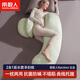 南極人（Nanjiren）孕婦抱枕睡覺(jué)孕婦枕頭靠枕抱枕長(cháng)條女生睡覺(jué)專(zhuān)用夾腿側睡靠墊腰靠 H型U型兩用款-益生菌【75*100cm/只】
