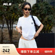 MLB短袖男女情侶百搭休閑經(jīng)典純色T恤25春季新款3ATSB0153-50WHS-M