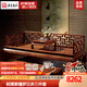 善匠良品 紅木家具非洲花梨(學(xué)名:刺猬紫檀)羅漢床 實(shí)木沙發(fā)床 羅漢床三件套
