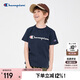 Champion【涼感科技】冠軍男女童短袖T恤2025夏季新款大小童親子裝上衣