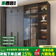 木西蕓2025新款柜子衣柜臥室衣柜家用臥室玻璃門簡(jiǎn)易衣柜推拉門大衣柜子 5門衣柜+頂柜+邊柜[總長(zhǎng)2.4米] [順豐送裝入戶]+包安裝