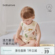 babylove【清倉】嬰兒背心包屁衣夏季薄款莫代爾棉三角哈衣寶寶無袖連體衣