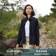 AIGLE艾高抓絨衣經(jīng)典款POLARTEC戶外保暖上衣收腰全拉鏈外套女士 海軍藍(lán) BE633 40 (170/92A)