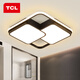 TCL 照明 輕奢臥室燈客廳吸頂燈具套餐led后現(xiàn)代北歐大氣簡約 68W 方正-三色調(diào)光42*42cm