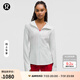 lululemon丨Mist Over 女士運動夾克 拒水 防曬 LW4BSRS 海霧藍 線上專售 XS /4