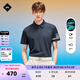 金林德伯格（J.Lindeberg）商場(chǎng)同款夏新款GOLF運(yùn)動(dòng)速干情侶翻領(lǐng)T恤短袖POLO衫男女52413Z018 N10深空藍(lán)2.0 M