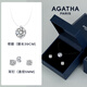 AGATHA【官方正品】人魚(yú)之淚項(xiàng)鏈女士 生日禮物送女友閨蜜高級(jí)感鎖骨鏈 經(jīng)典璀璨套裝