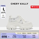 CHERY KALLY【初夏情結(jié)】官網(wǎng)輕奢時(shí)尚休閑鞋女2025新款夏厚底透氣增高鞋潮 象牙白 36