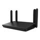 NBKEY無線wifi千兆速率高速家用公司用高速智能路由器穿墻王無線網(wǎng)絡(luò)全屋覆蓋2.4G&5G雙頻全網(wǎng)通路由器 黑色-4天線mini【性價(jià)比首選】300M