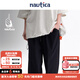 nautica white sail白帆×SEESEE聯(lián)名款中性寬松休閑長褲SSPW4105 藏青色4NV L