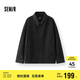 森馬（Semir）[商場(chǎng)同款]夾克男復(fù)古提花牛仔外套2025春季上衣個(gè)性103125108101