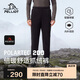 伯希和（Pelliot）[P系列]Polartec200戶外抓絨褲男女搖粒絨保暖長褲114311233黑XL