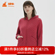 銅牛秋冬暖棉連帽開(kāi)襟印花女衫 開(kāi)襟長(zhǎng)袖休閑上衣女VS180 簡(jiǎn)約幾何-玫紅-玫紅 L (170/95)